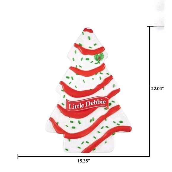Little Debbie Christmas Tree Cake Blow Mold 22' LED Lighted NEW - Picture 4 of 7